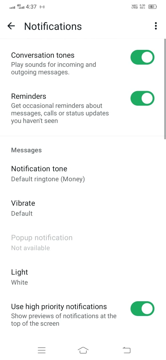 Anti-Delete Status GB WhatsApp screenshot