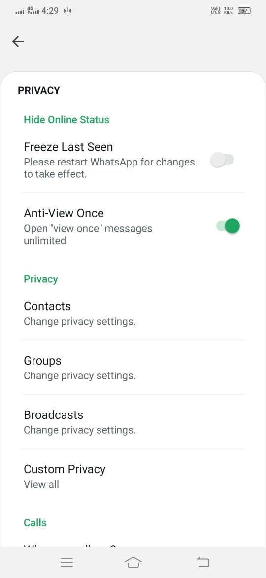 HD Photos and Videos GB WhatsApp screenshot