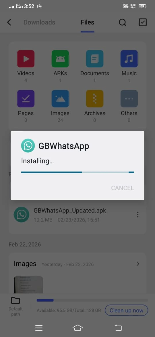 Message Formatting GB WhatsApp screenshot