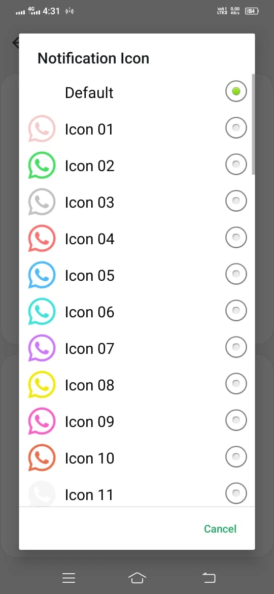 Status Privacy GB WhatsApp screenshot
